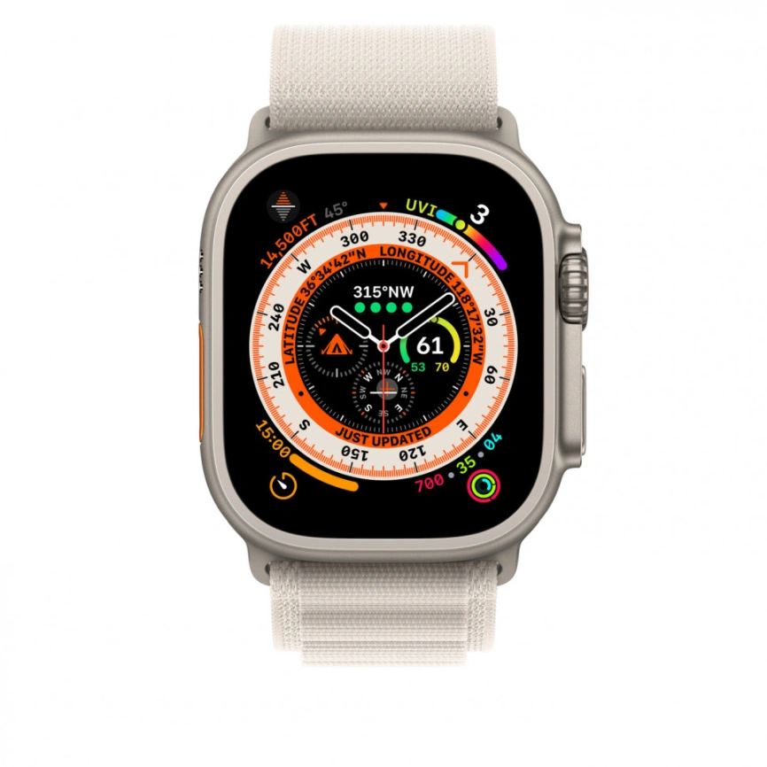 Ремешок Apple Watch Ultra 49mm Starlight Alpine Loop S