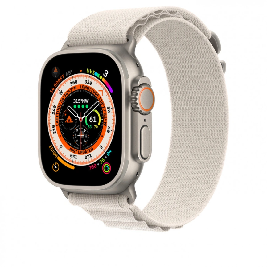 Ремешок Apple Watch Ultra 49mm Starlight Alpine Loop S