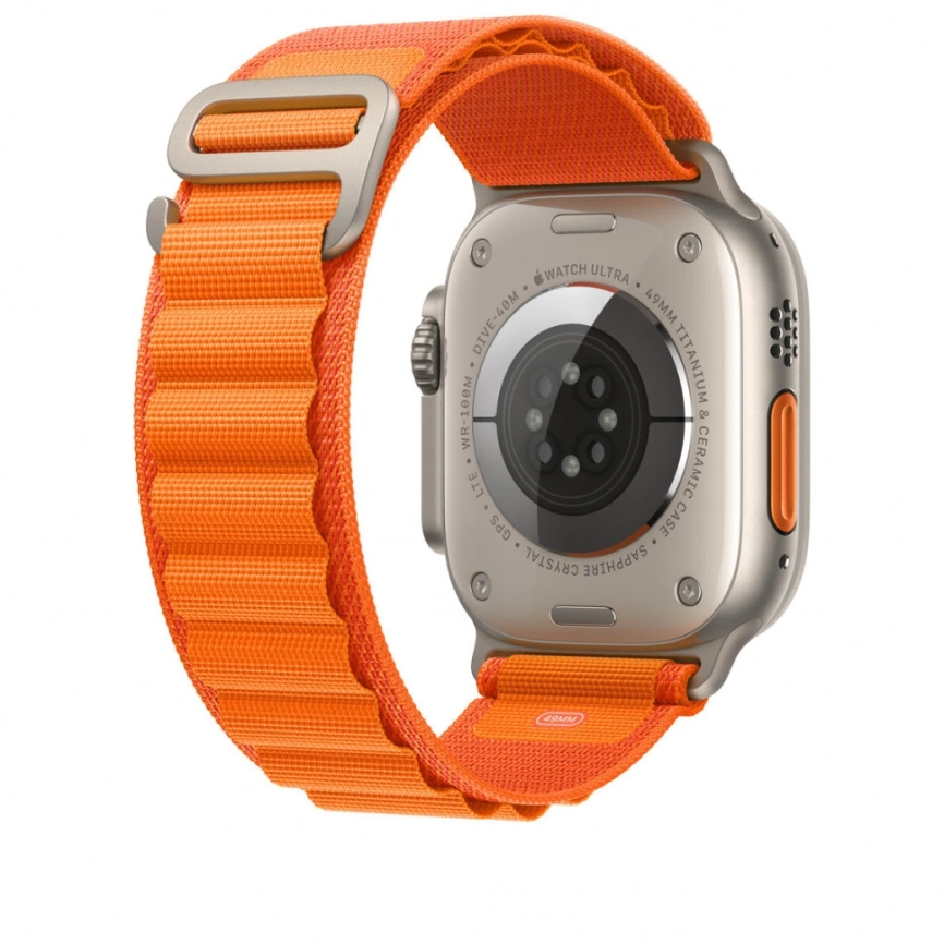 Ремешок Apple Watch Ultra 49mm Orange Alpine Loop S