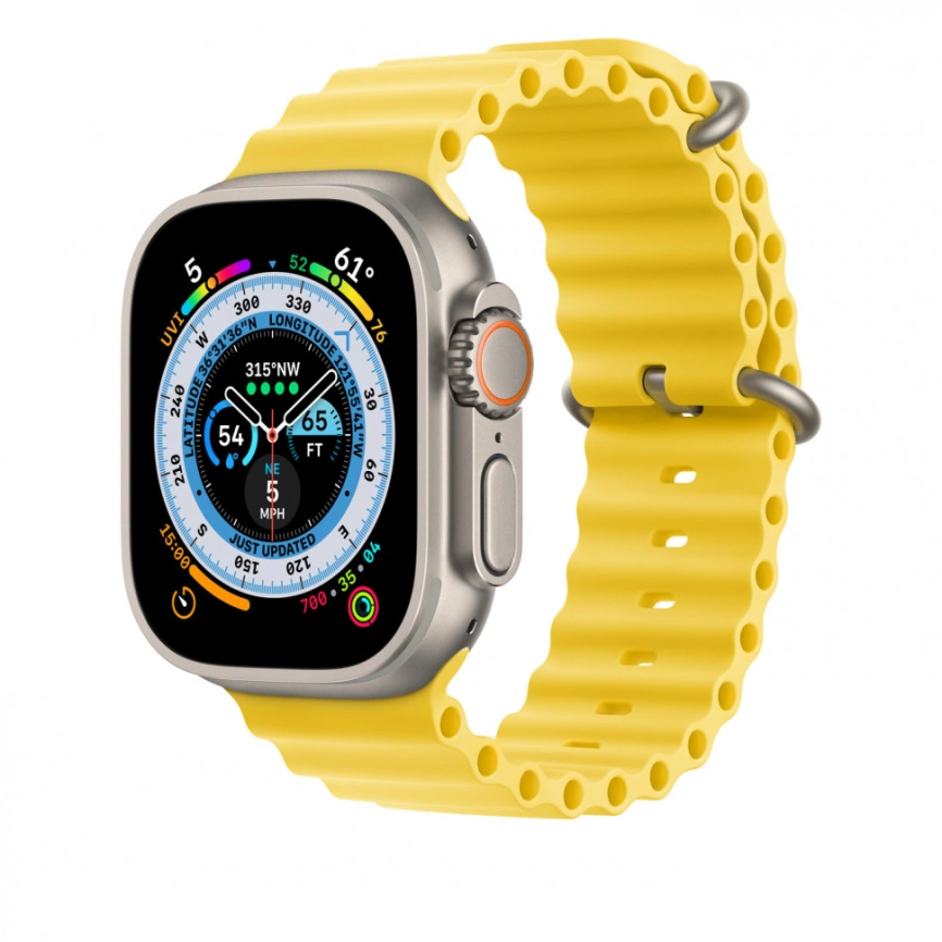 Ремешок Apple Watch Ultra 49mm Yellow Ocean Band
