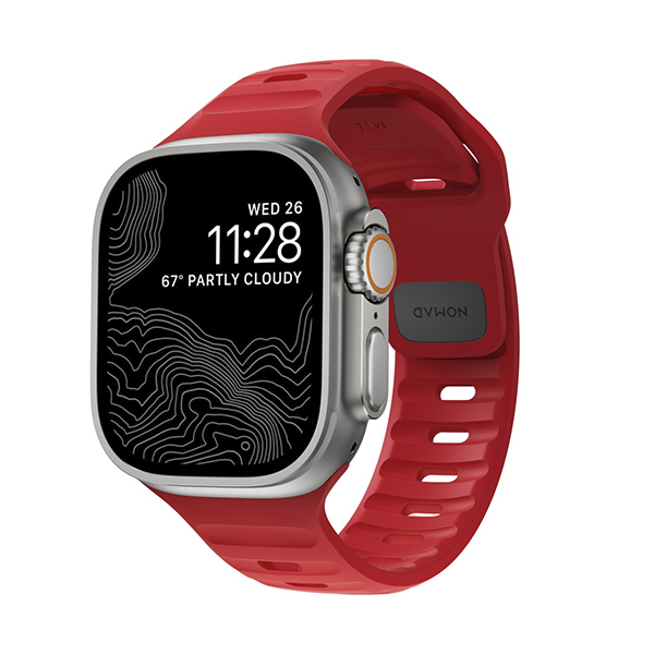 Ремешок Nomad Sport Strap M/L для Apple Watch Ultra 49/45/44/42 мм (NM01110385) Red