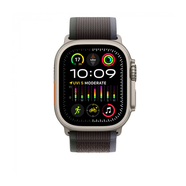 Ремешок для Apple Watch 49mm Trail Loop (S/M) - Сине-черный (MT613)