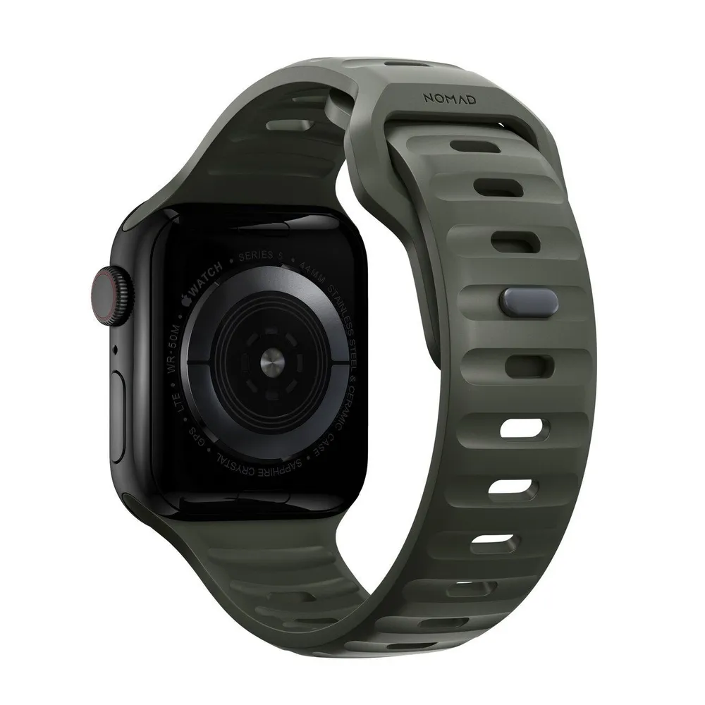 Ремешок Nomad Sport Band M/L для Apple Watch 49/45/44/42 мм (NM01132585) Green