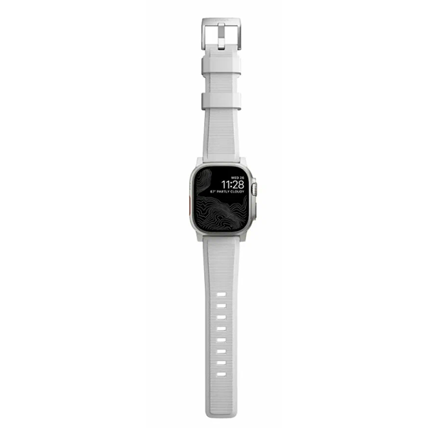 Ремешок Nomad Rugged Strap для Apple Watch 49/45/44/42 мм (NM01572585) white