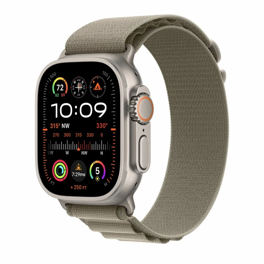 Ремешок Apple Watch Ultra 49mm Alpine Loop Olive (M)