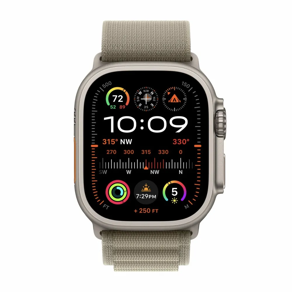 Ремешок Apple Watch Ultra 49mm Alpine Loop Olive (M)