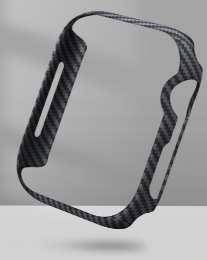 Чехол кевларовый Pitaka для Apple Watch серии 7/8 (45мм), черный