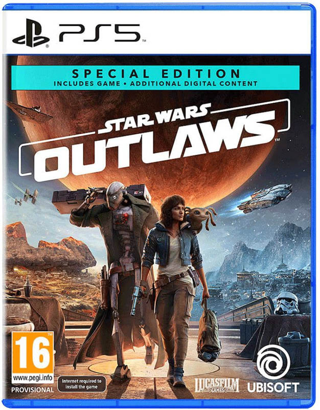 Игра Star Wars: Outlaws Special Edition (русские субтитры) (PS5)