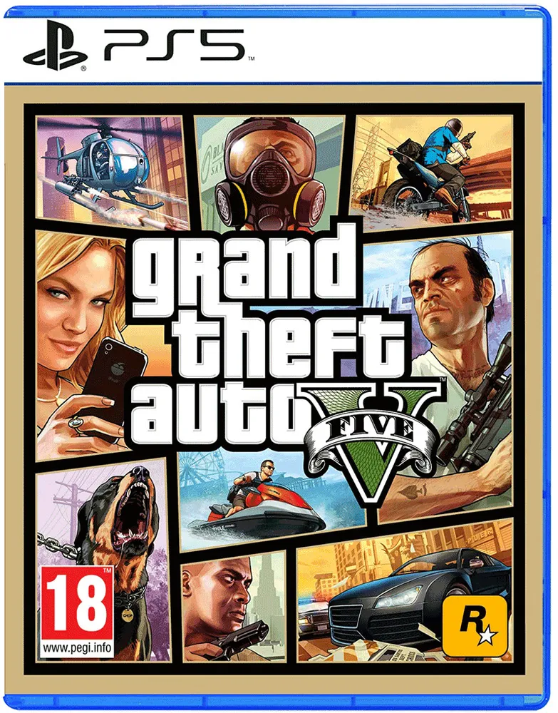 Игра Grand Theft Auto V Стандартное издание (PS5)