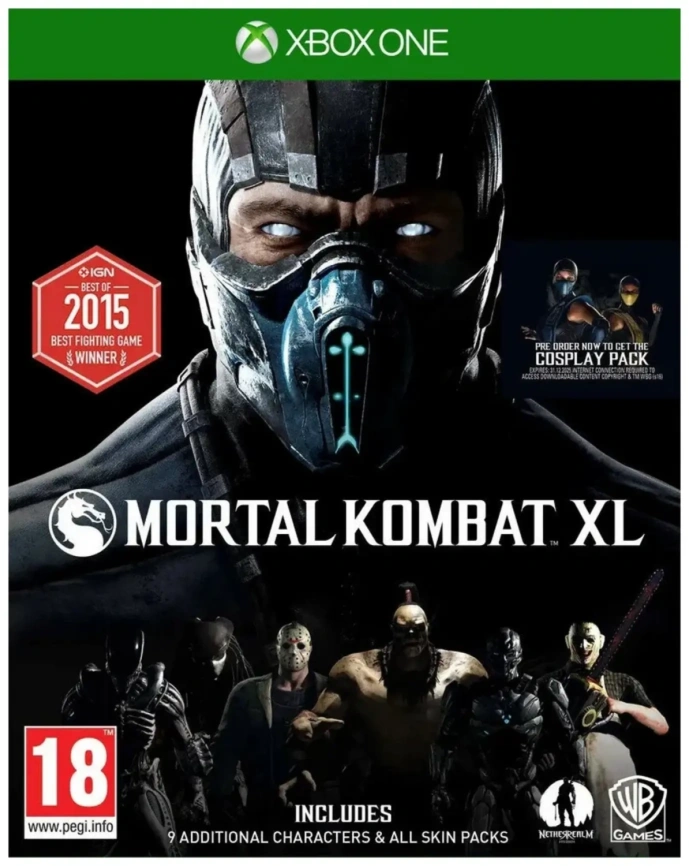 Игра Warner Bros Mortal Kombat XL (русские субтитры) (Xbox One/Series X)