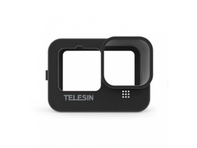Силиконовый чехол Telesin для GoPro HERO 9 Black (GP-HER-041-BK) Black