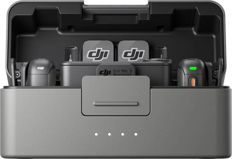 Беспроводная система DJI Mic 3 (2 TX + 1 RX + Charging Case)
