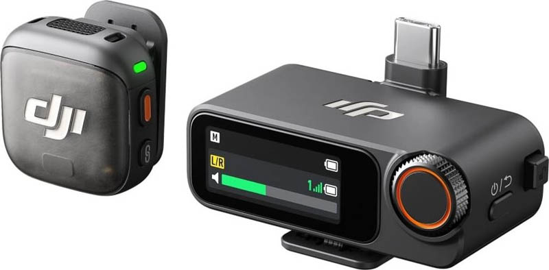 Беспроводная система DJI Mic 3 (1 TX + 1 RX)