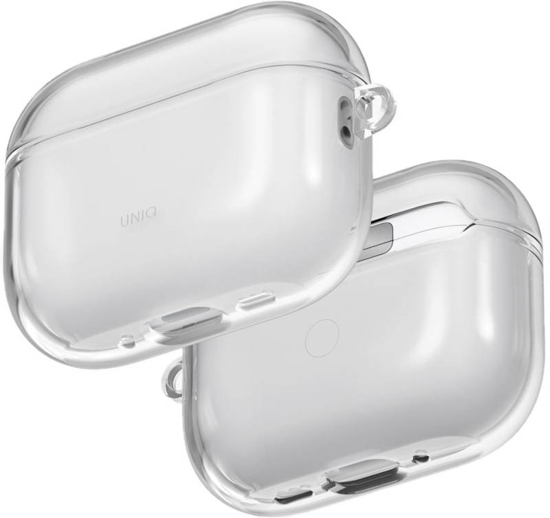 Чехол Uniq для Airpods Pro 3 Glase TPU, Glossy Clear