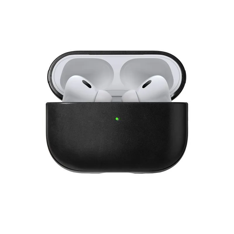 Защитный чехол кожаный Nomad для AirPods Pro 2 черный