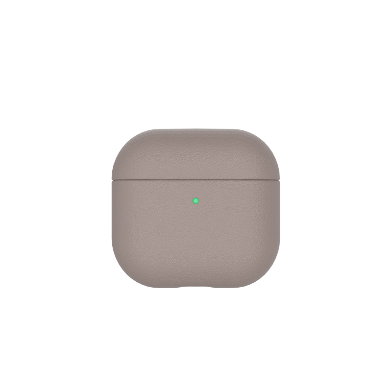 Чехол K-DOO LUXCRAFT Precision Protection for Airpods 4 премиальная кожа Desert rose gold