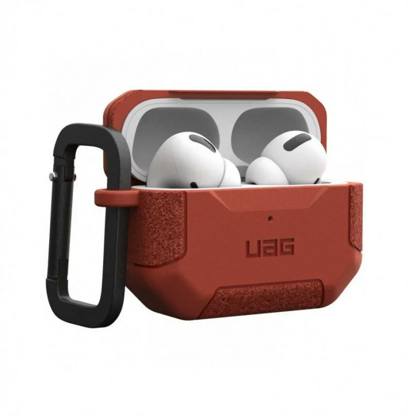 Чехол + карабин UAG Scout Case для Apple AirPods Pro 2 рыжый