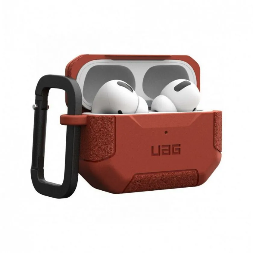 Чехол + карабин UAG Scout Case для Apple AirPods Pro 2 рыжый