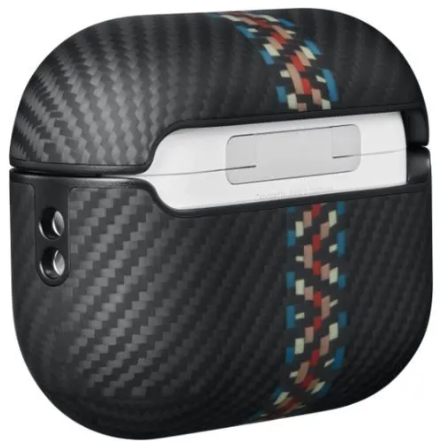 Чехол Pitaka MagEZ Case for AirPods Pro 2 поддерживает MagSafe, принт рапсодия (Rhapsody) 600D