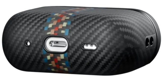 Чехол Pitaka MagEZ Case for AirPods Pro 2 поддерживает MagSafe, принт рапсодия (Rhapsody) 600D