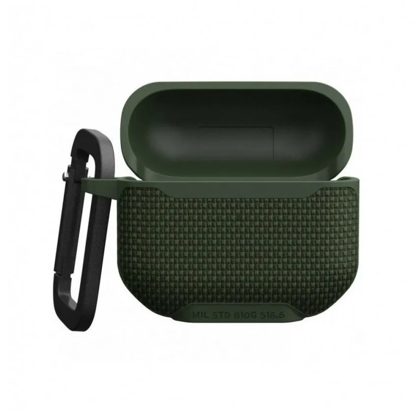 Чехол + карабин UAG Metropolis Case Green для Apple AirPods 3 зеленый