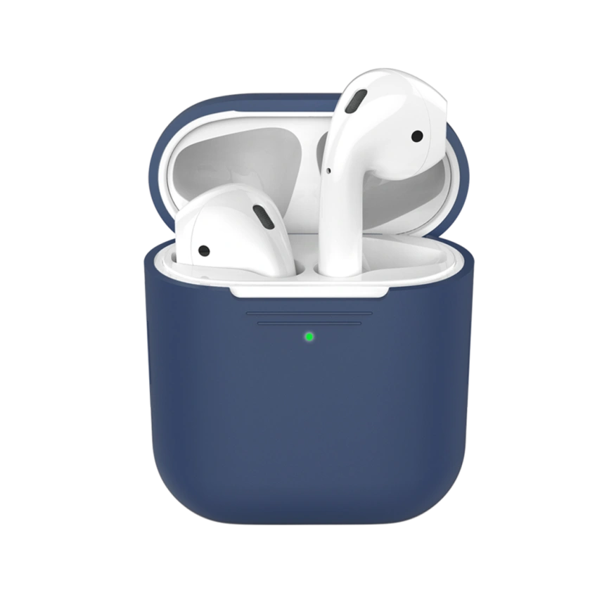 Силиконовый чехол Deppa для AirPods 2 (47004) Blue