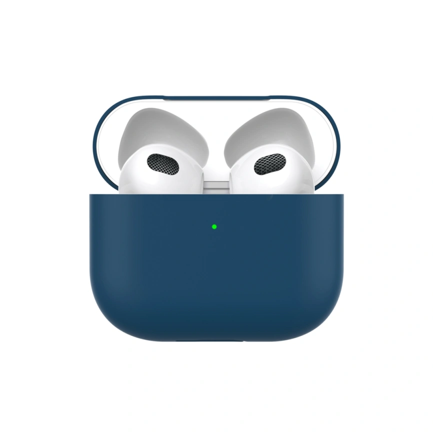 Силиконовый чехол Deppa для AirPods 3 (47323) Blue