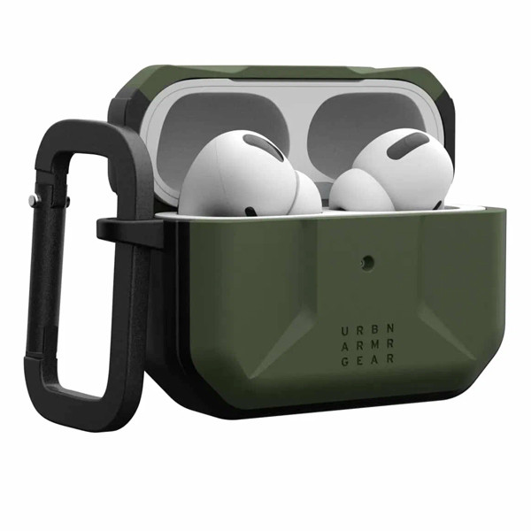 Чехол с карабином UAG для Airpods Pro/Pro 2 Civilian Оливковый