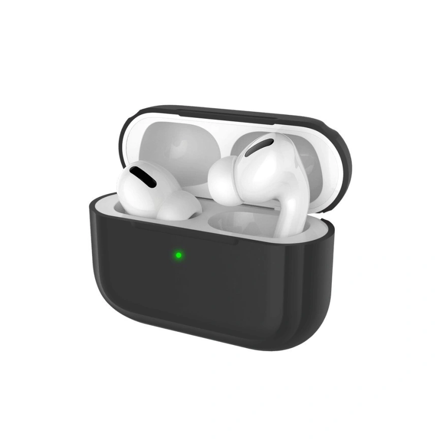 Силиконовый чехол Deppa для AirPods Pro (47030) Black