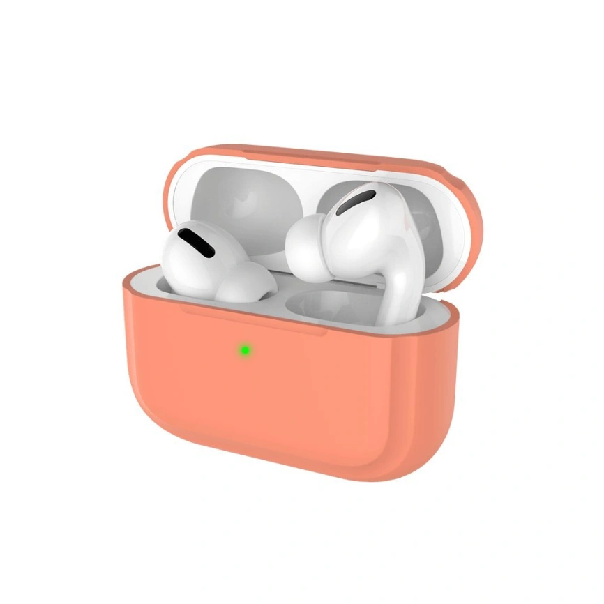 Силиконовый чехол Deppa для AirPods Pro (47038) Peach