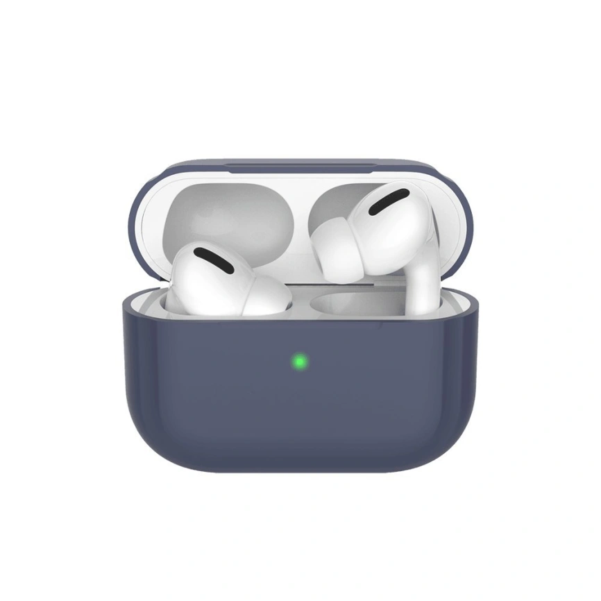 Силиконовый чехол Deppa для AirPods Pro (47031) Blue