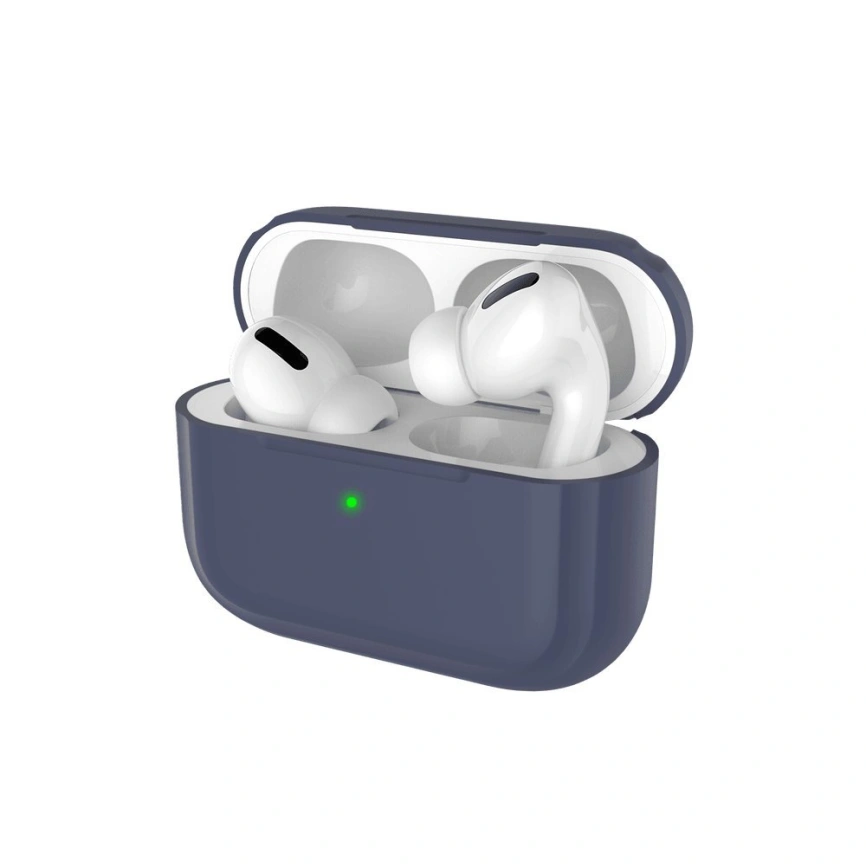 Силиконовый чехол Deppa для AirPods Pro (47031) Blue