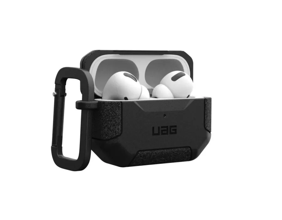 Чехол + карабин UAG Scout Case для Apple AirPods Pro 2 Черный