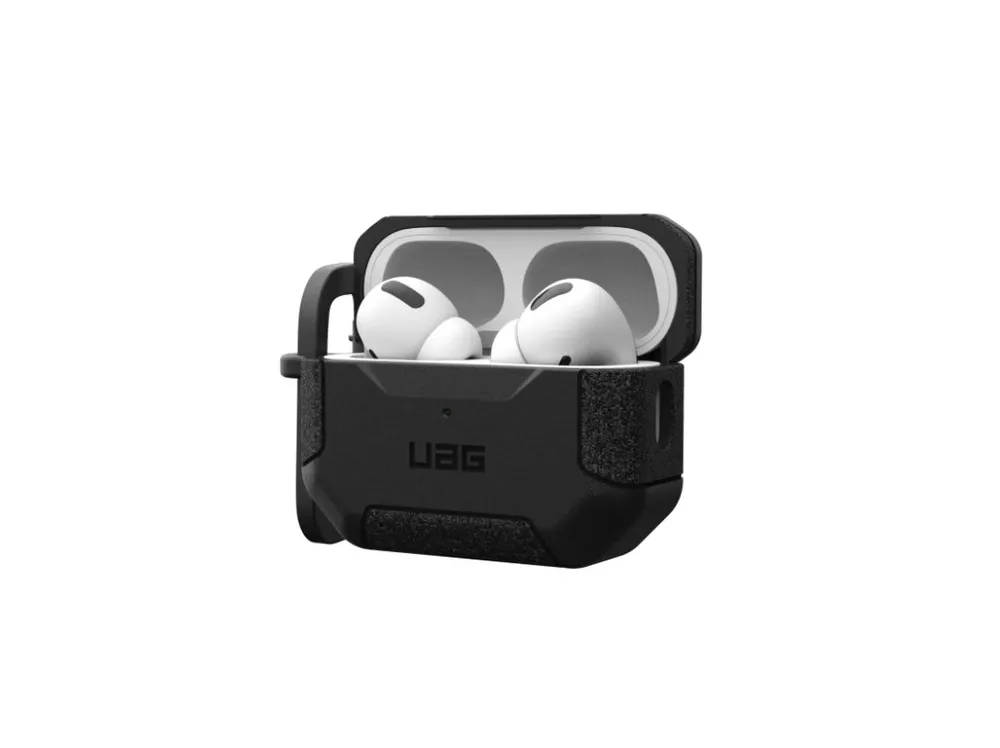 Чехол + карабин UAG Scout Case для Apple AirPods Pro 2 Черный