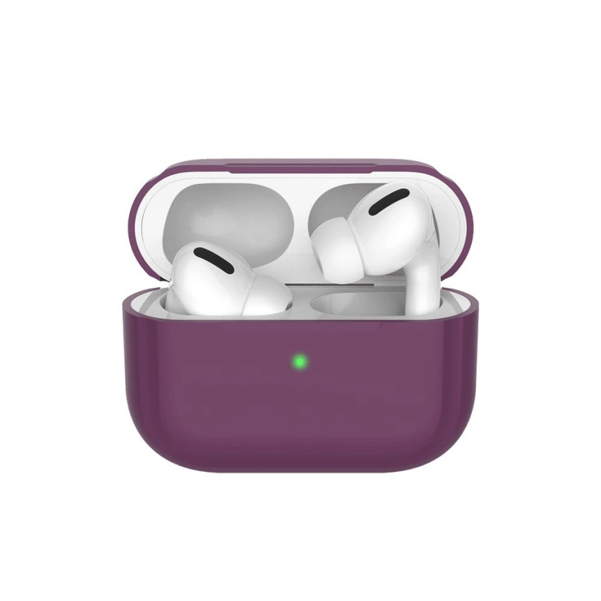 Силиконовый чехол Deppa для AirPods Pro (47034) Burgundy