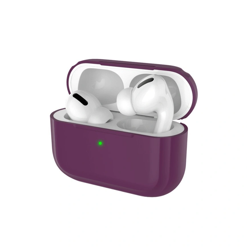 Силиконовый чехол Deppa для AirPods Pro (47034) Burgundy
