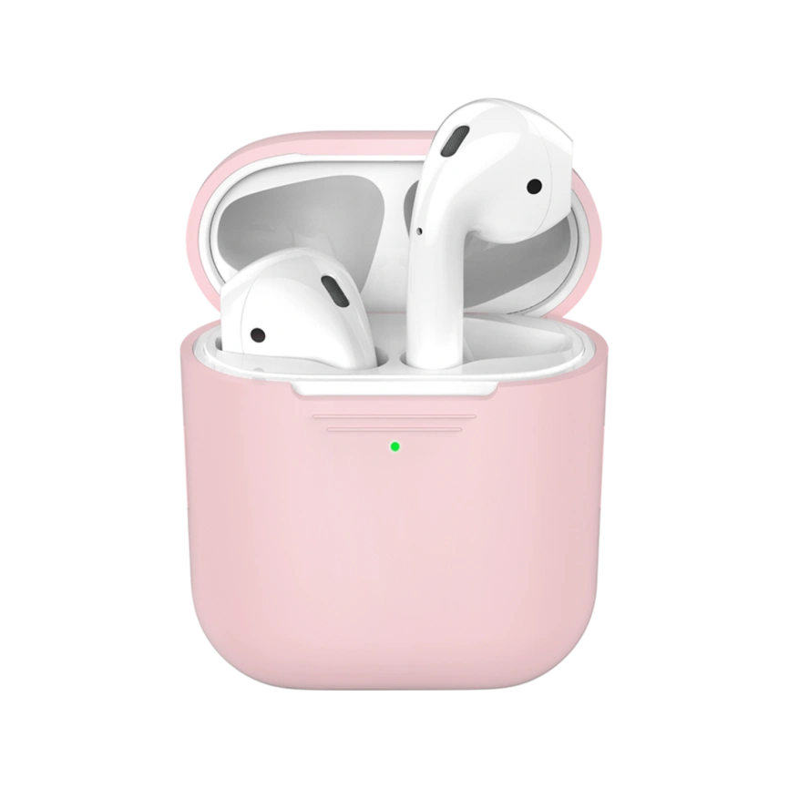 Силиконовый чехол Deppa для AirPods (47006) Pink