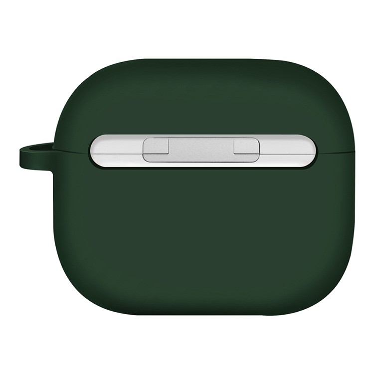 Чехол Uniq NEXO Liquid silicone +carabin +Sports ear hooks для AirPods 3  Зеленый