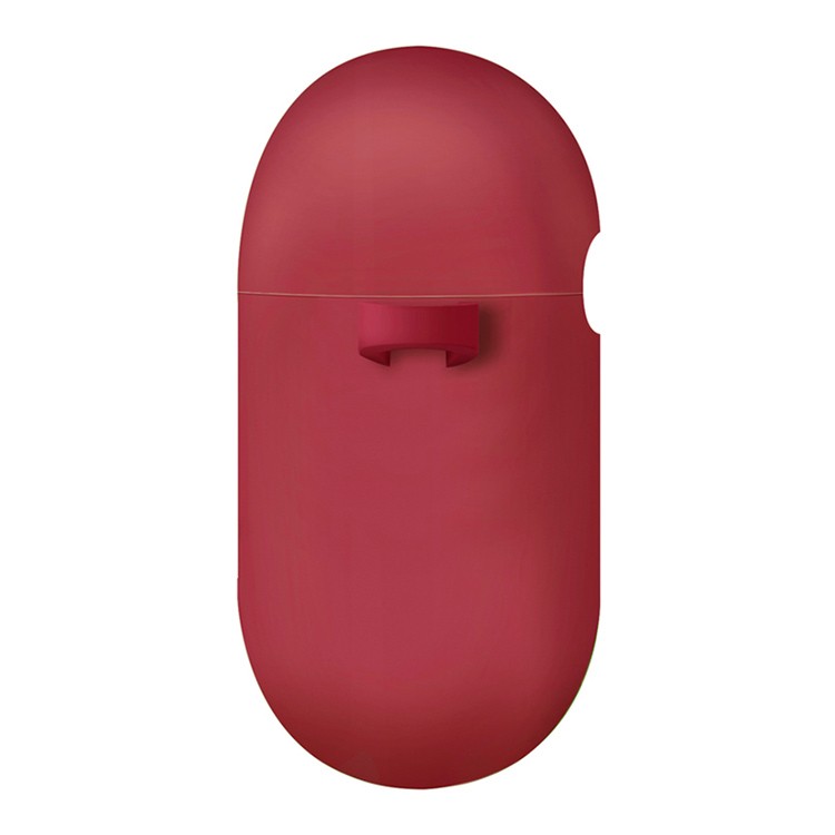 Чехол Uniq NEXO Liquid silicone +carabin +Sports ear hooks для AirPods 3  Коралловый