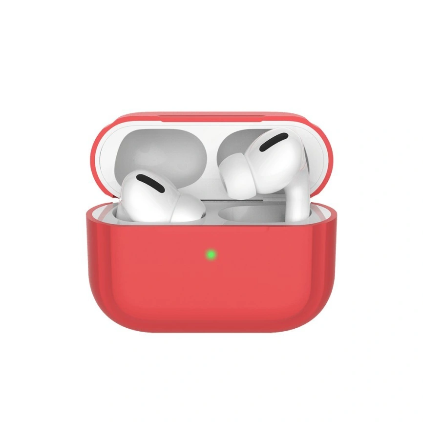 Силиконовый чехол Deppa для AirPods Pro (47036) Red