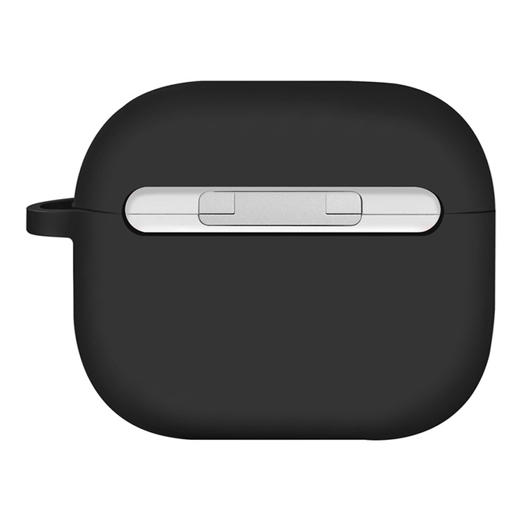 Чехол Uniq NEXO Liquid silicone +carabin +Sports ear hooks для AirPods 3  Серый