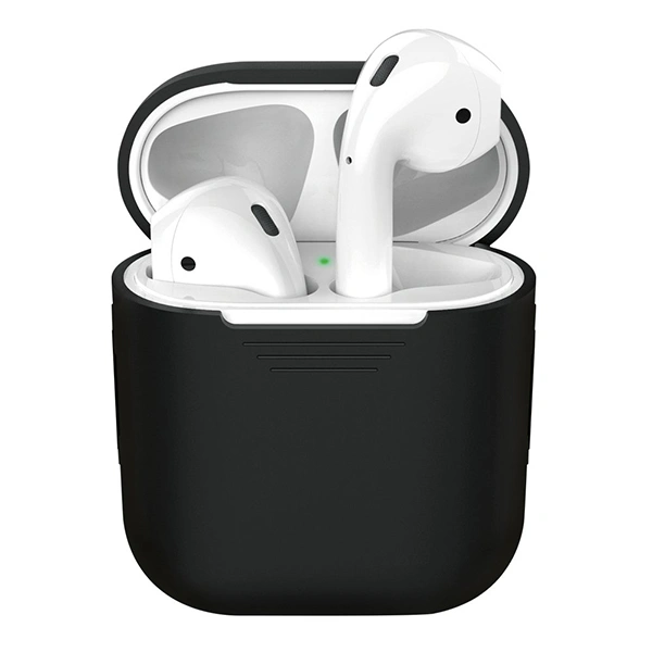 Силиконовый чехол Deppa для AirPods (47005) Black