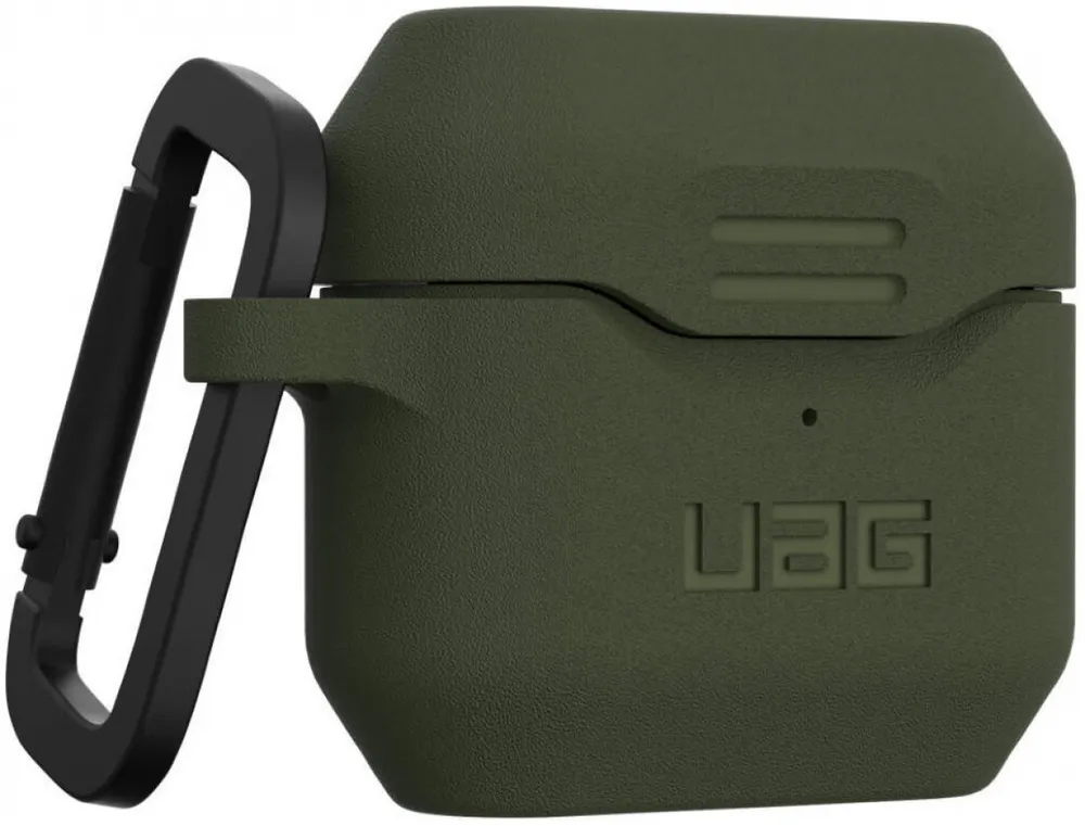 Чехол + карабин UAG Scout Case для Apple AirPods 3 Оливковый