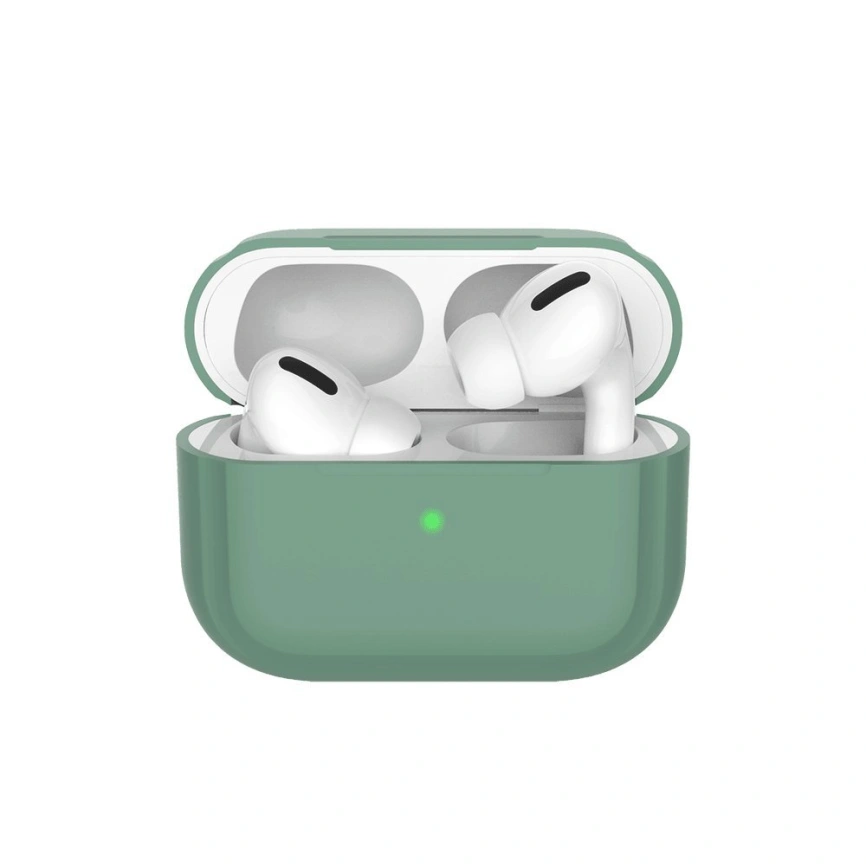 Силиконовый чехол Deppa для AirPods Pro (47035) Green