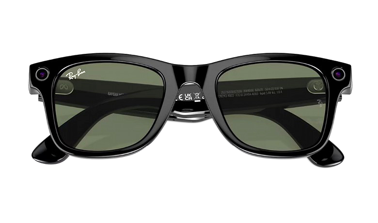 Смарт-очки Ray ban Wayfarer Matte Black/Polar Gradient Graphite (RW4006) 601S/T3, размер M