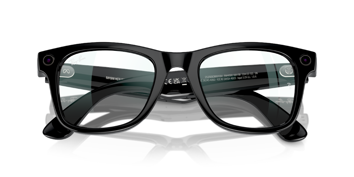 Умные очки Ray-Ban Meta Wayfarer RW4008 601/SB, размер M