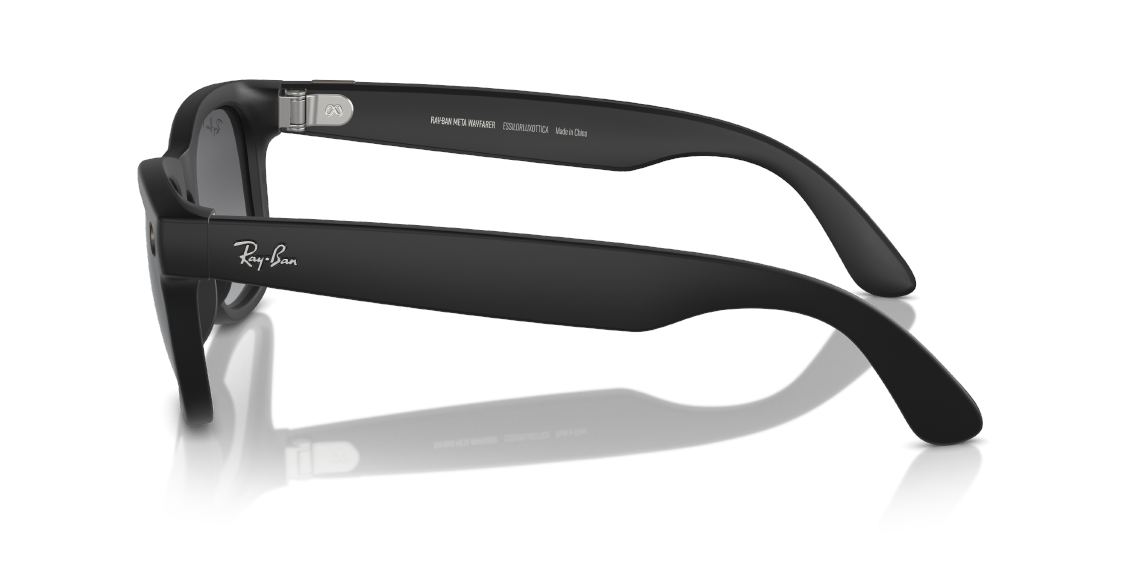Умные очки Ray-Ban Meta Wayfarer RW4008 Matte Black/Polar Gradient Graphite 601S/T3 размер M