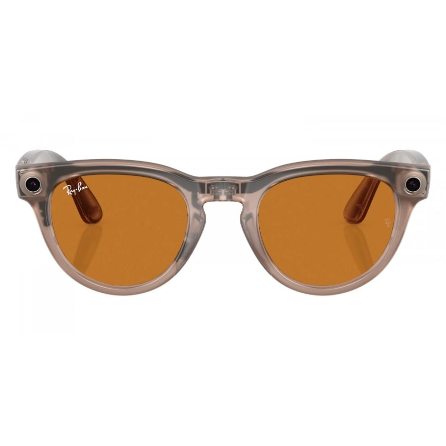 Умные очки Ray-Ban Meta Headliner RW4009F Warm Stone/Saffron Yellow, размер M