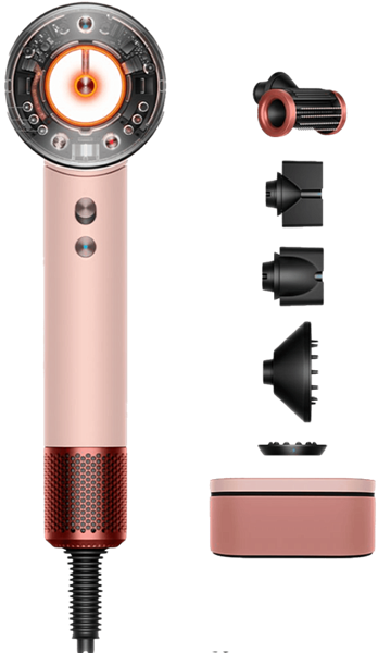 Фен Dyson Supersonic HD16 Nural Gift Edition (Kanzan Pink) с кейсом