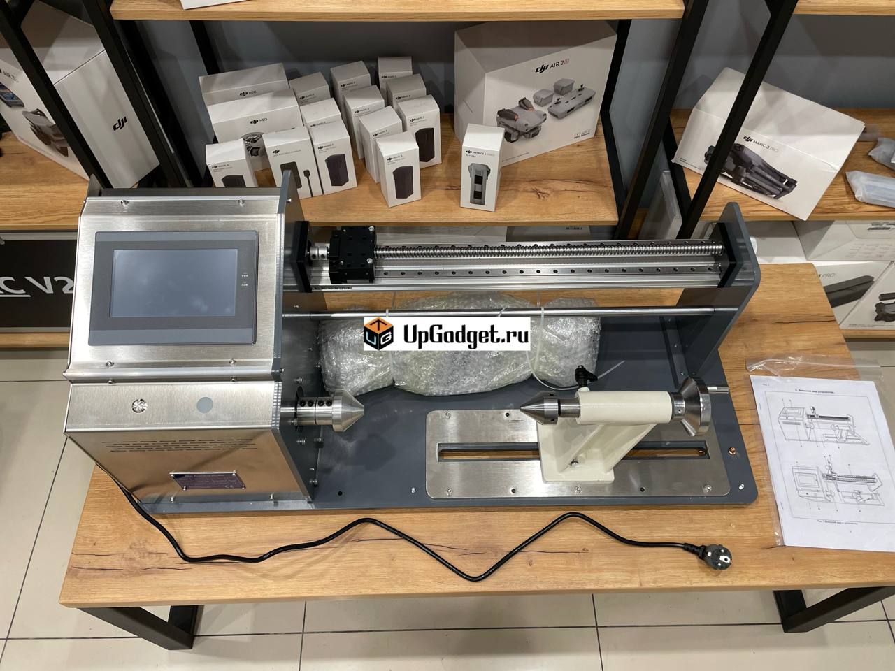 Станок для намотки оптоволокна Н2 "Катушки Оптоволокно для FPV "